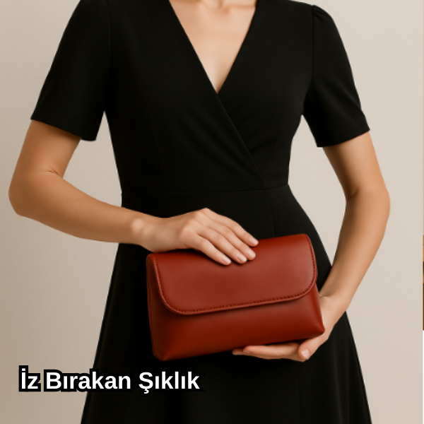 Kahverengi Hakiki Deri Portföy Çantası
